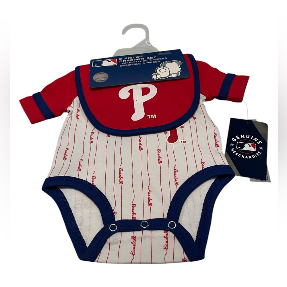 Philadelphia Phillies 0-3 Months 3 Pieces set